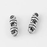 20pcs 2/3/4/5 Hole Slider Spacer Beads for 3mm Round Leather Cord Bracelet