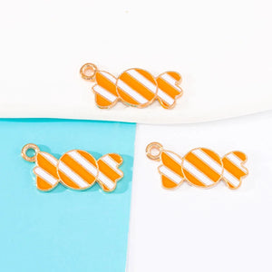 20pcs 20*10mm Enamel Christmas Halloween Charms DIY Jewelry Accessories