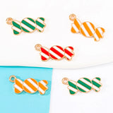 20pcs 20*10mm Enamel Christmas Halloween Charms DIY Jewelry Accessories