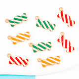 20pcs 20*10mm Enamel Christmas Halloween Charms DIY Jewelry Accessories