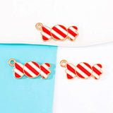 20pcs 20*10mm Enamel Christmas Halloween Charms DIY Jewelry Accessories