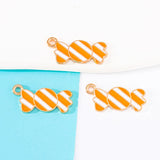 20pcs 20*10mm Enamel Christmas Halloween Charms DIY Jewelry Accessories