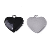 20pcs Enamel Star Heart Charms Pendant for Jewelry Making DIY Decor Mix