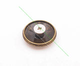 20pcs 20mm Retro Brass Indian Head Concho Screwback for Leathercraft Handcraft