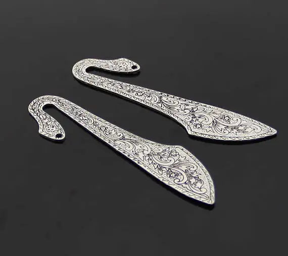 20pcs Antique Flower Hair Kanzashi/Bookmark Pendant Charm