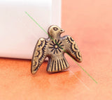 20pcs Retro Brass Ethnic Art Sun Thunder Birds Leather Concho Screwback