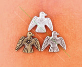 20pcs Retro Brass Ethnic Art Sun Thunder Birds Leather Concho Screwback