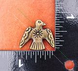 20pcs Retro Brass Ethnic Art Sun Thunder Birds Leather Concho Screwback