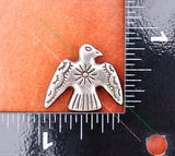 20pcs 24x21mm Vintage Silver Ethnic Indian Art Concho Screwback