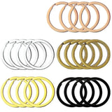 20pcs Round Metal Split Dog Tag Keychain Ring for Home Car Keys Arts Crafts