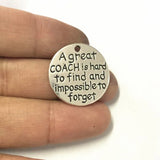 20pcs 25mm Coach Charm DIY Jewelry Accessory SMC482