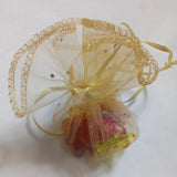 20pcs Gauze Drawstring Pouch Wedding Candy Bag Display Organza Bag