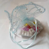 20pcs Gauze Drawstring Pouch Wedding Candy Bag Display Organza Bag