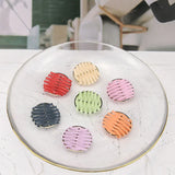 20pcs 28*29mm Woven Rattan Earring Material Pendant Charms Pendants
