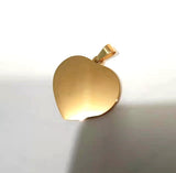 20pcs Stainless Steel Heart Pendant Charms for Jewelry Making