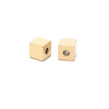 20pcs 2mm Stainless Steel Cube Spacer Beads Square Loose Beads