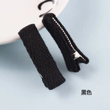 20pcs Fabric Covered Hairpin Base for DIY Girls Bows Hairpins