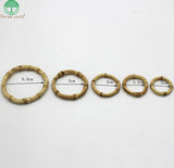 20pcs Bamboo Rings for DIY Earrings Wood Jewelry Findings