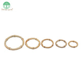 20pcs Bamboo Rings for DIY Earrings Wood Jewelry Findings