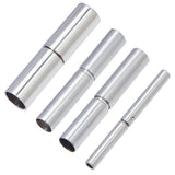 20pcs Stainless Steel Tube Clasps for Jewelry Making