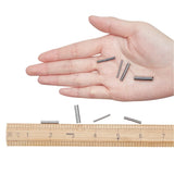 20pcs Stainless Steel Tube Clasps for Jewelry Making