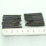 20pcs Tungsten Carbide Burr Drill Bit Metal Woodworking Milling Cutter