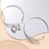 20pcs 4 Colors Adjustable Bracelet Wrist Jewelry Charm Expandable Bracelets