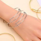 20pcs 4 Colors Adjustable Bracelet Wrist Jewelry Charm Expandable Bracelets