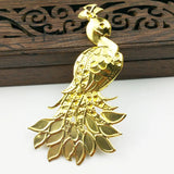20pcs 40x68mm Filigree Phoenix Wraps Metal Charms Scrapbook DIY Jewelry Craft