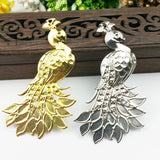 20pcs 40x68mm Filigree Phoenix Wraps Metal Charms Scrapbook DIY Jewelry Craft