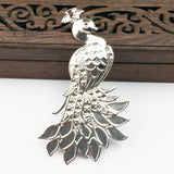 20pcs 40x68mm Filigree Phoenix Wraps Metal Charms Scrapbook DIY Jewelry Craft