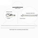 20pcs Adjustable Leather Cord Necklaces Wax Rope Lobster Clasp String Jewelry