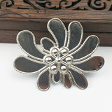 20pcs Metal Filigree Peony Flower Wraps for DIY Scrapbook Embellishment