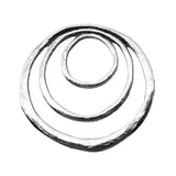 20pcs 49x51mm 3-Layer Circles Charm Pendant Jewelry Making Antique Bronze Silver
