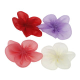 20pcs Chiffon Flower Head DIY Headress Wedding Party Decoration