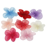 20pcs Chiffon Flower Head DIY Headress Wedding Party Decoration