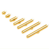 20pcs 6-40mm Stainless Steel Slide On Clasp Tubes Slider End Caps Crimp Tube