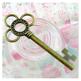 20pcs Antique Bronze Key Charms Pendant for DIY Bracelet Necklace