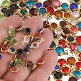 20pcs 6mm SS Bead Crystal Glass Charms Pendants DIY Bracelet Jewelry
