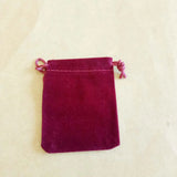 20pcs Velvet Bags Jewellery Pouches Wedding Drawstring Bag