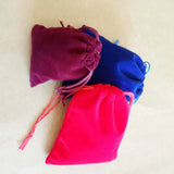 20pcs Velvet Bags Jewellery Pouches Wedding Drawstring Bag