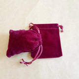 20pcs Velvet Bags Jewellery Pouches Wedding Drawstring Bag