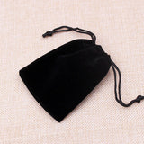 20pcs 8*10cm Velvet Jewelry Bags Drawstring Suede Pouches