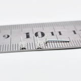 20pcs 925 Sterling Silver Nose Stud Ring Tiny Nariz Piercing Body Jewelry