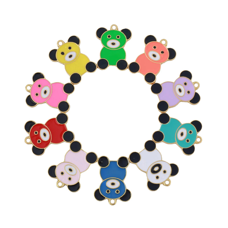 20pcs Bear Charms for DIY Jewelry Making S67
