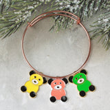 20pcs Bear Charms for DIY Jewelry Making S67