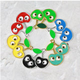 20pcs Cherry Charms for DIY Jewelry Making