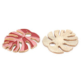 20pcs Monstera Leaf Charms for Jewelry Making DIY Bracelet Necklace