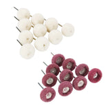 20pcs Aluminum Polishing Kit Sanding Drums Polishing Bits Tool Accessories