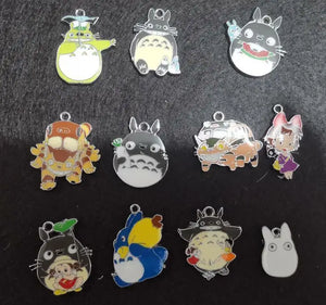 20pcs Anime Metal Charm Pendant for DIY Necklace Jewelry Making